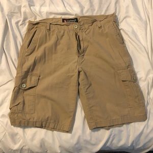 Southpole Khaki Cargo Shorts